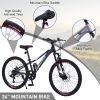 Mountain Bike for Girls and Boys Mountain 24 inch shimano 7-Speed bike