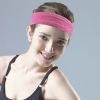 Pink Outdoor Sports Headband Portable Fitness Hair Bands Man Woman Hair Wrap Brace Elastic Cycling Yoga Running Exercising