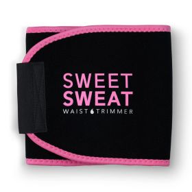 Sweet Sweat Waist Trimmer for Women and Men - Sweat Band Waist Trainer for High-Intensity Training & Workouts (Color: XL, size: XL)