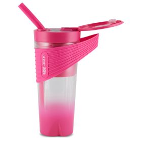 Just Mix Personal Smoothie Blender (Color: Pink)