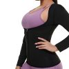 Sauna Suit For Women; Long Sleeve Sweat Suit Waist Trainer (Order A Size Up)