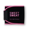 Sweet Sweat Waist Trimmer for Women and Men - Sweat Band Waist Trainer for High-Intensity Training & Workouts