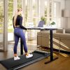 Under Desk Treadmill for Home Portable Walking Pad Treadmill Foldable with 265LBS Capacity Walking Jogging Running Machine for Office Small Space with